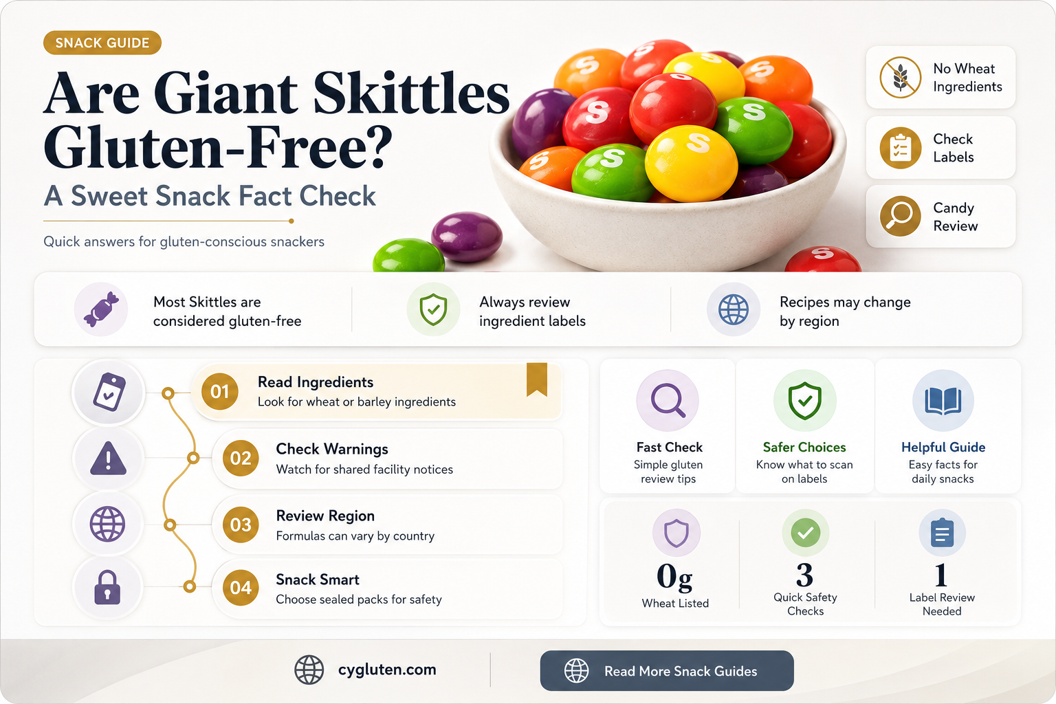 are giant skittles gluten free