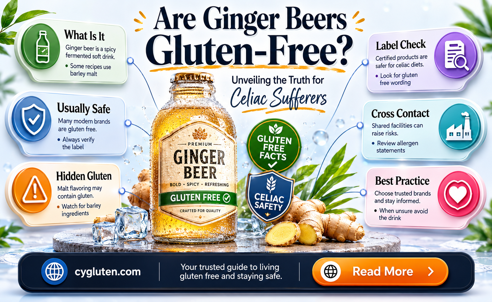 are ginger beers gluten free