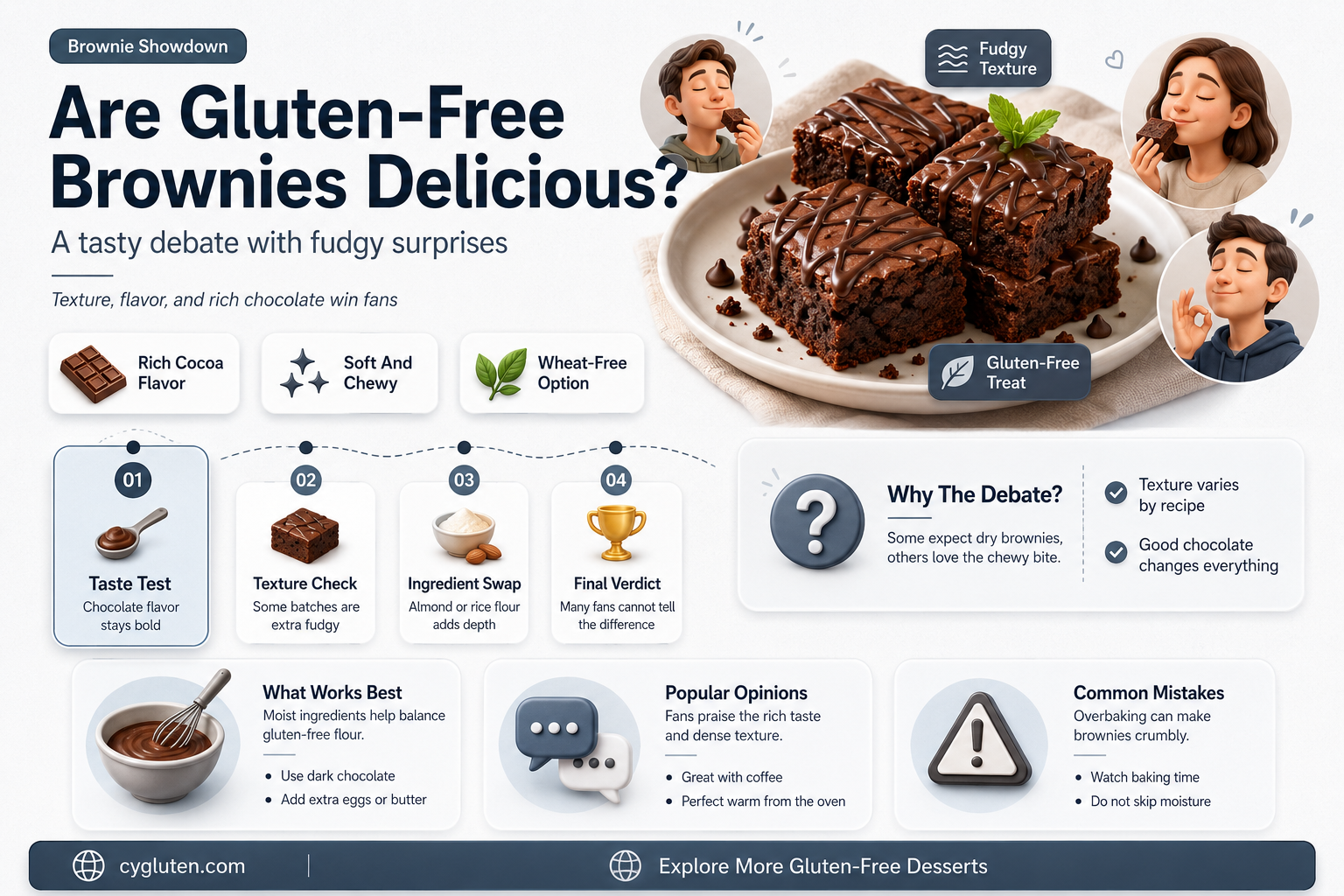 are gluten free brownies good