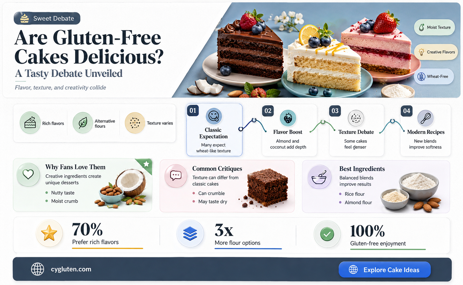 are gluten free cakes good