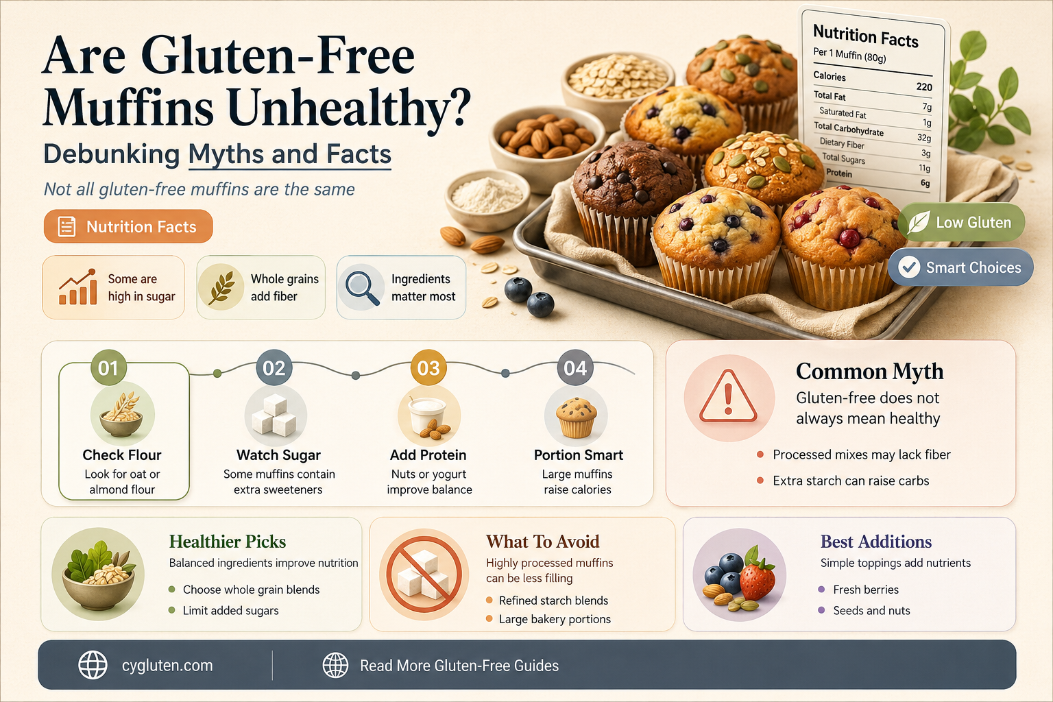 are gluten free muffins bad