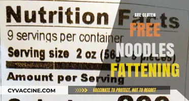 Are Gluten-Free Noodles Fattening? Unraveling the Weight Gain Myth