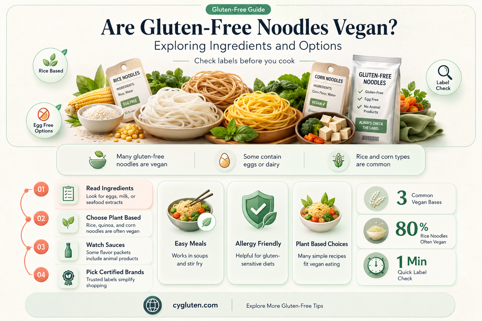 are gluten free noodles vegan