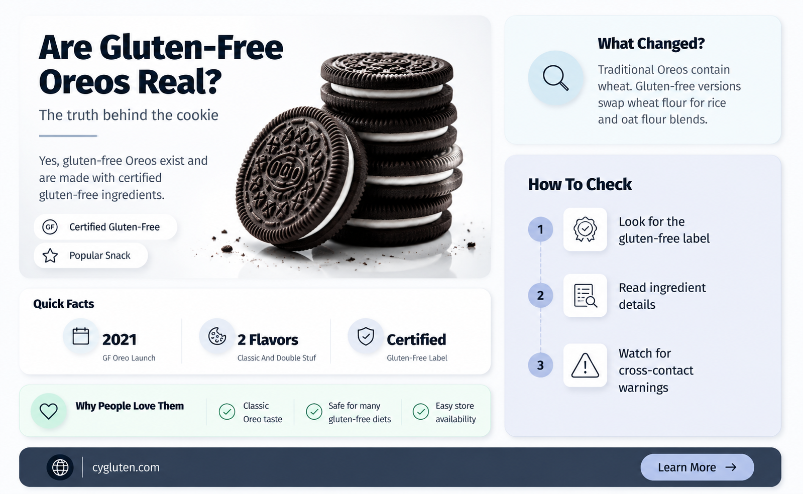 are gluten free oreos real
