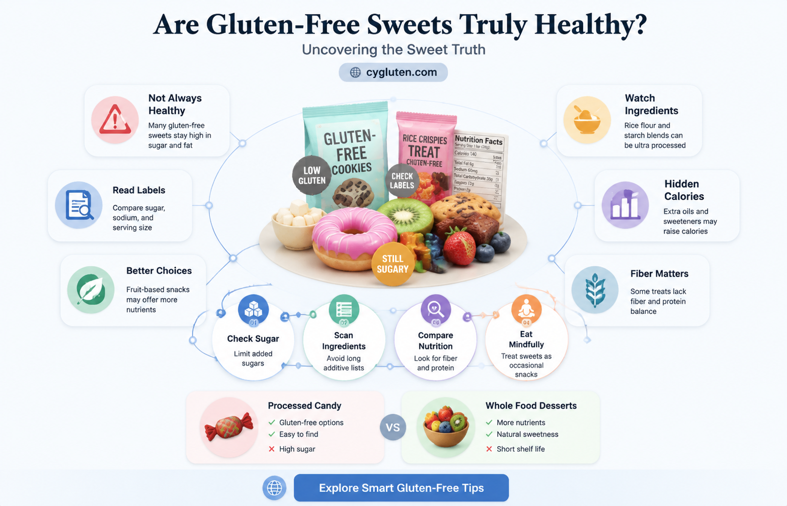are gluten free sweets healthy