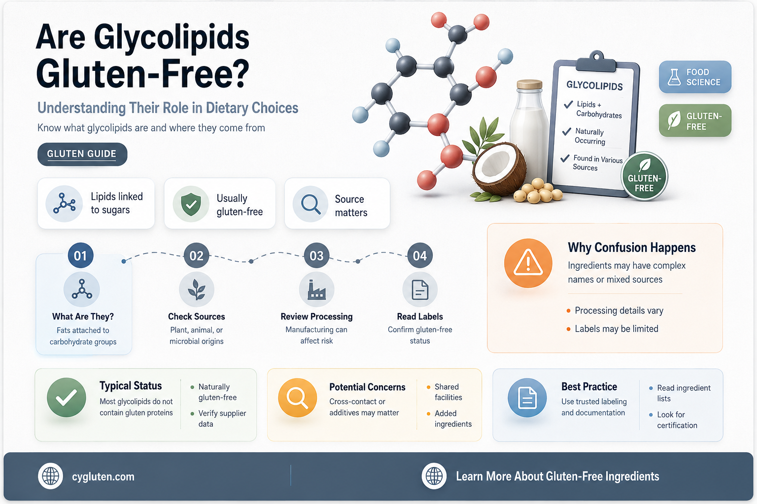 are glycolipids gluten free