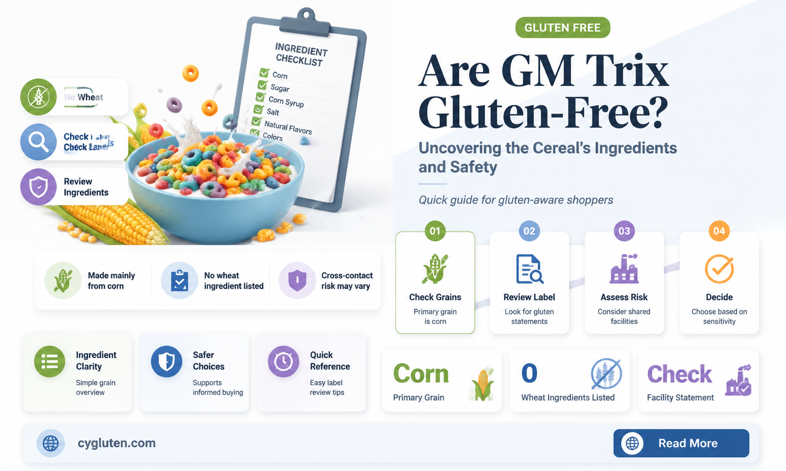 are gm trix gluten free