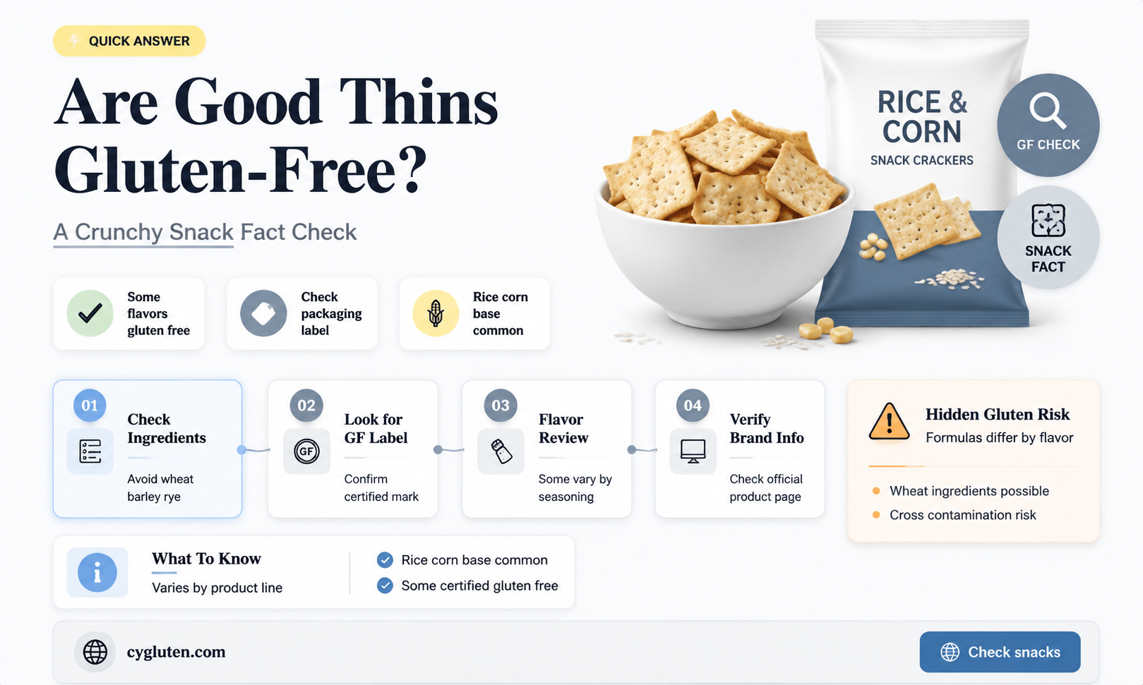 are good thins gluten free