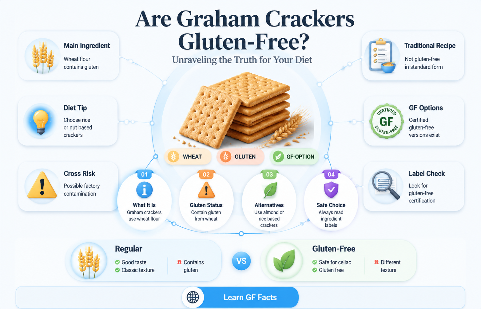 are grahm crackers gluten free