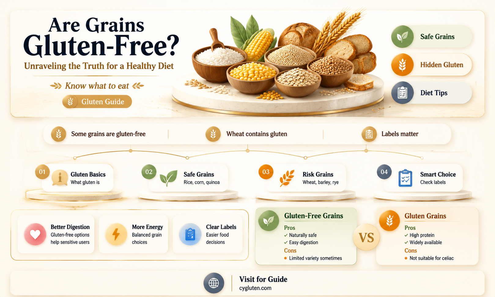 are grains gluten free