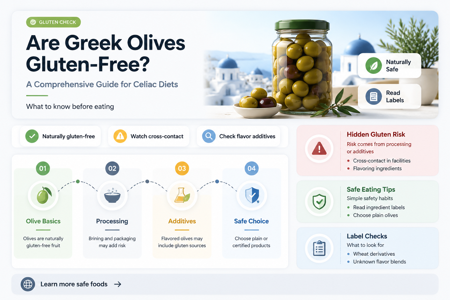 are greek olives gluten free