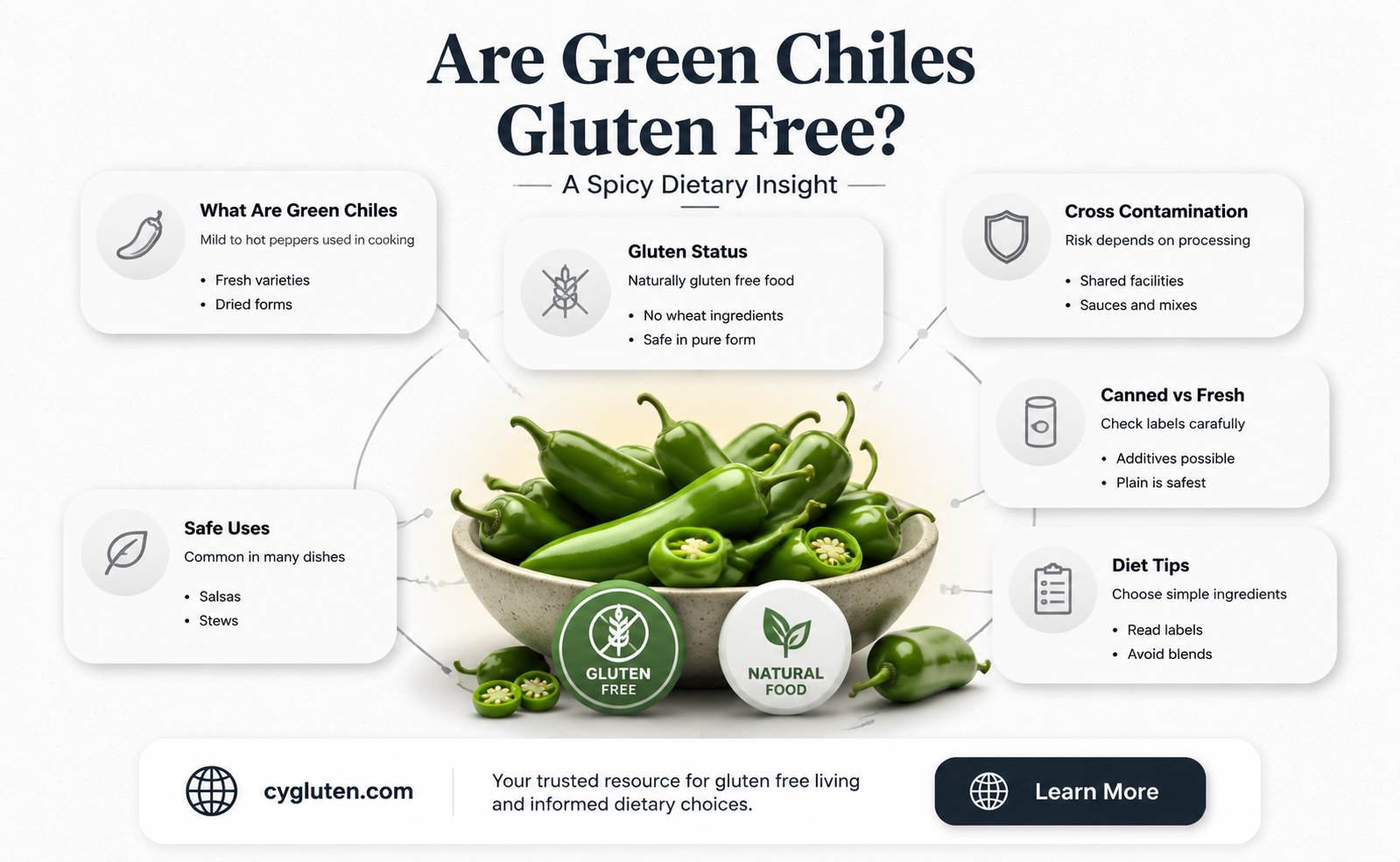 are green chiles gluten free