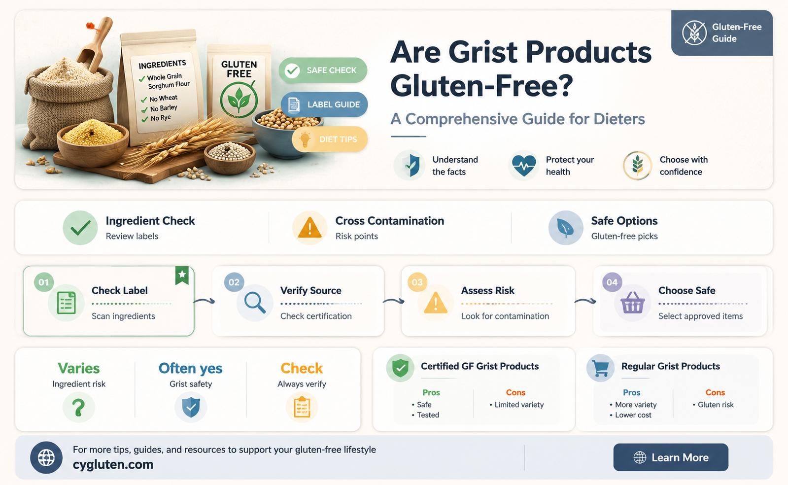 are grist gluten free