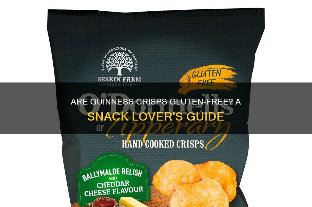 are guinness crisps gluten free