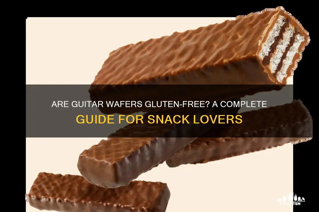 are guitard wafers gluten free
