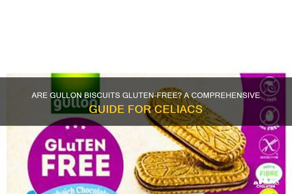 are gullon biscuits gluten free