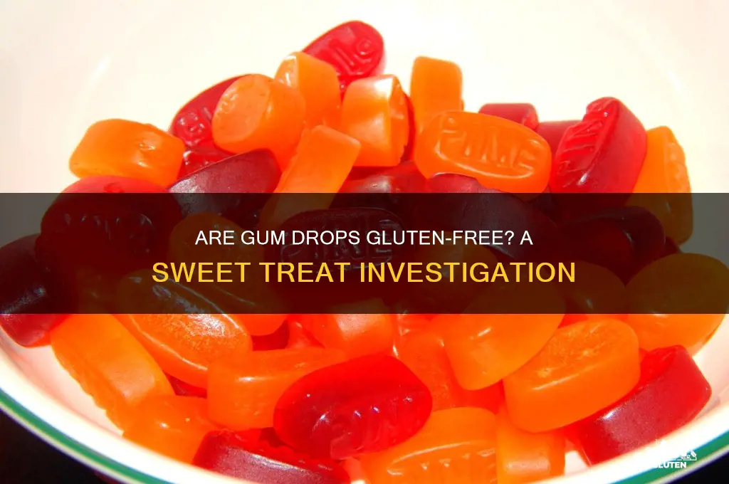 are gum drops gluten free
