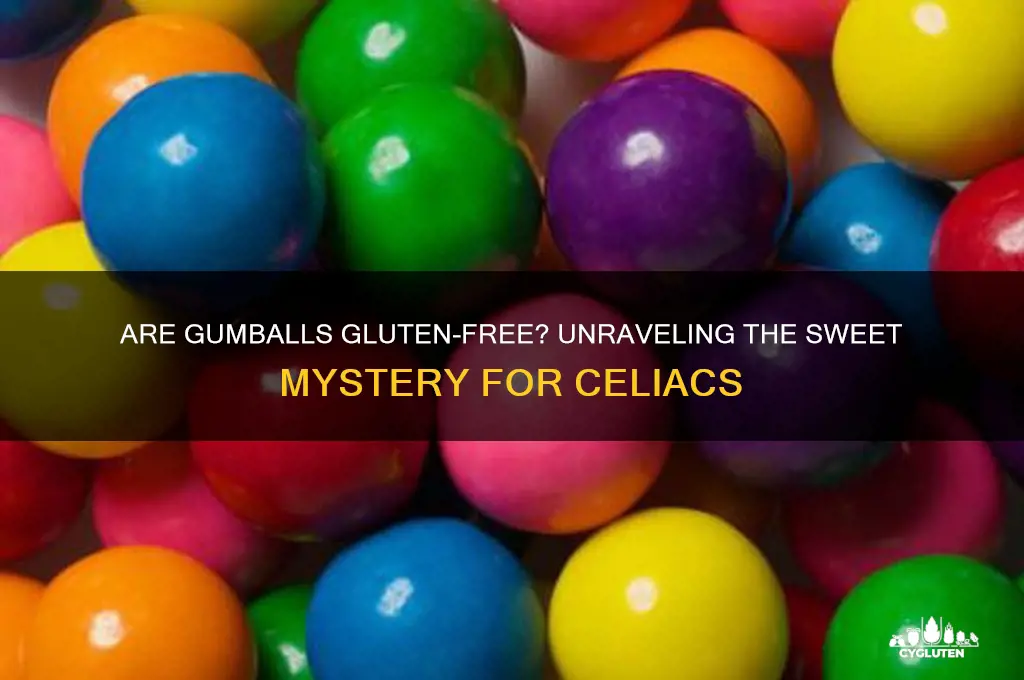 are gumballs gluten free
