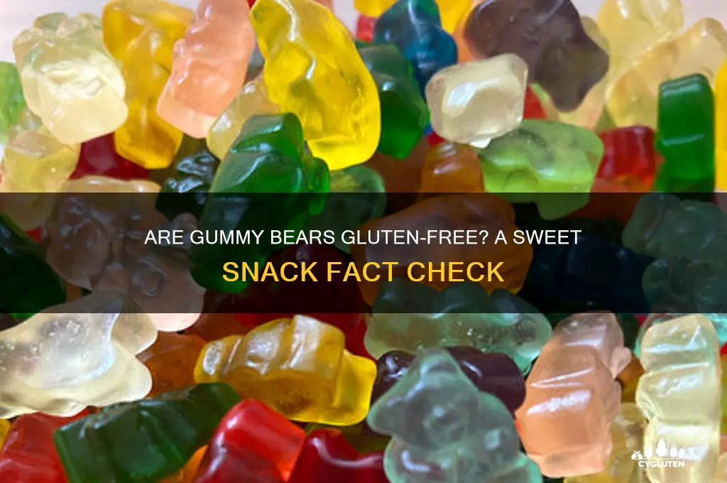 are gummy beats gluten free