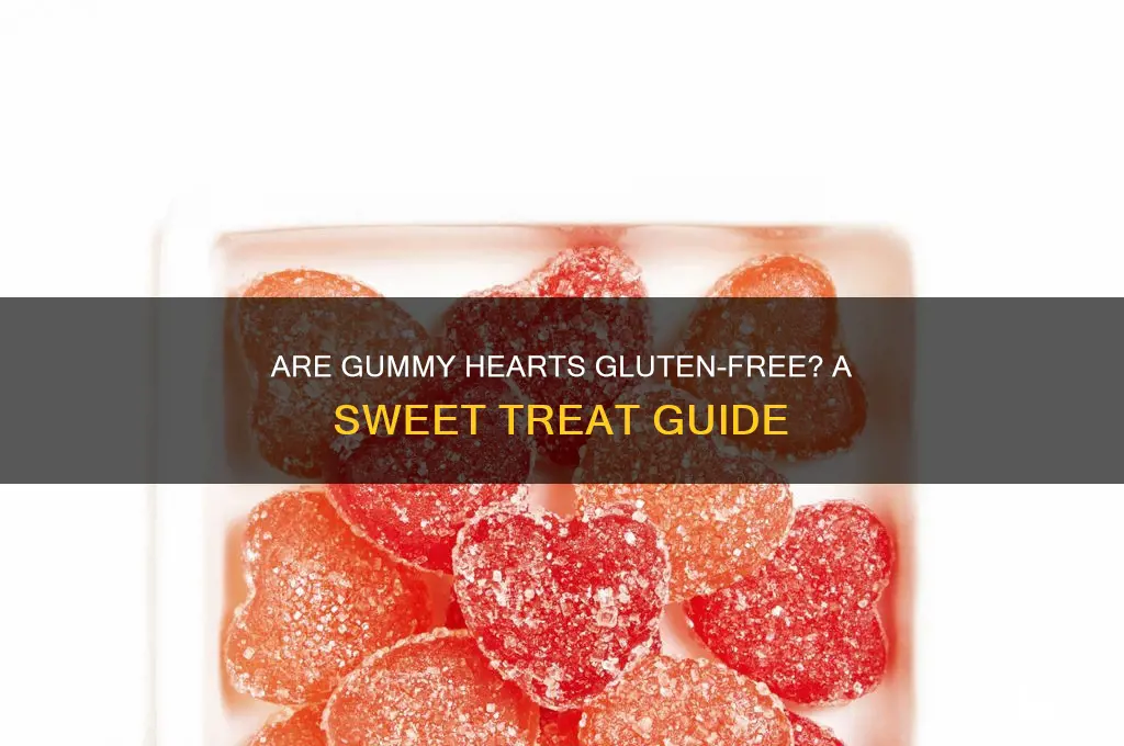 are gummy hearts gluten free