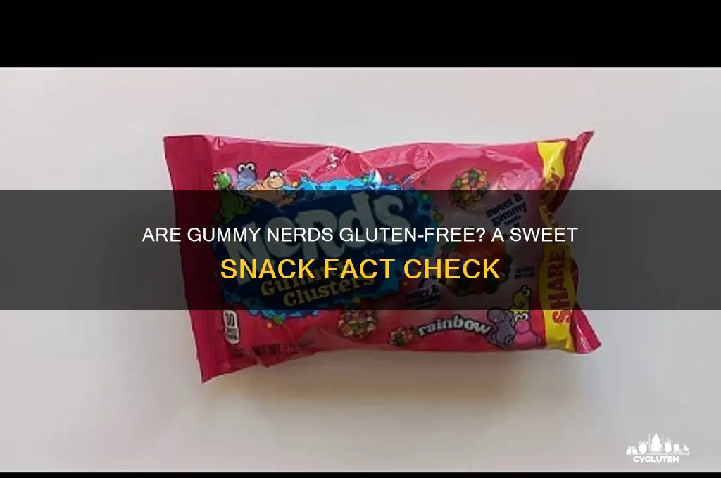 are gummy nerds gluten free