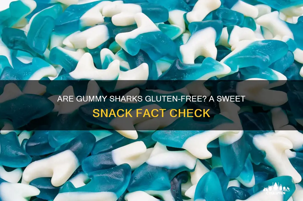 are gummy sharks gluten free