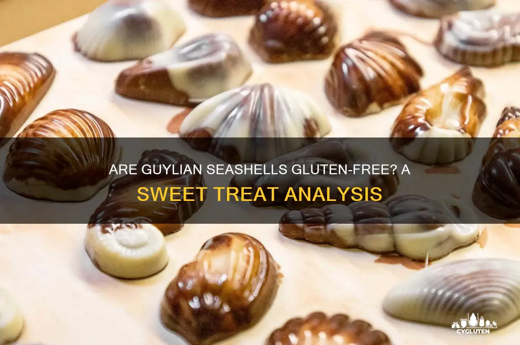 are guylian seashells gluten free