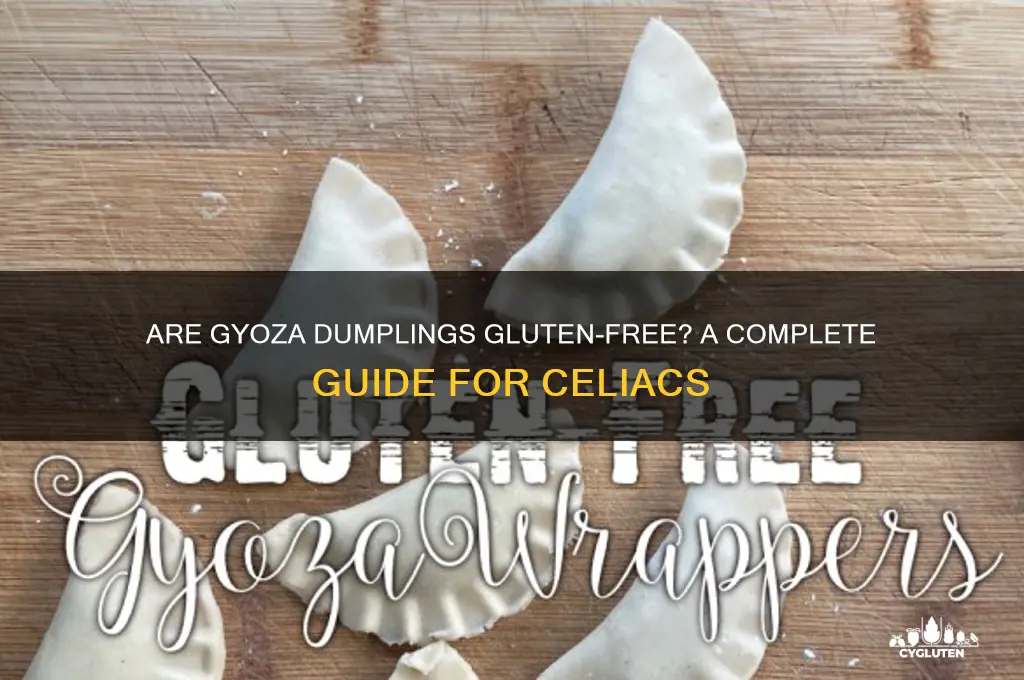 are gyoza dumplings gluten free