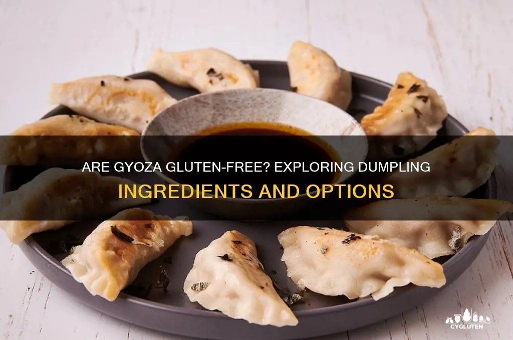 are gyoza gluten free