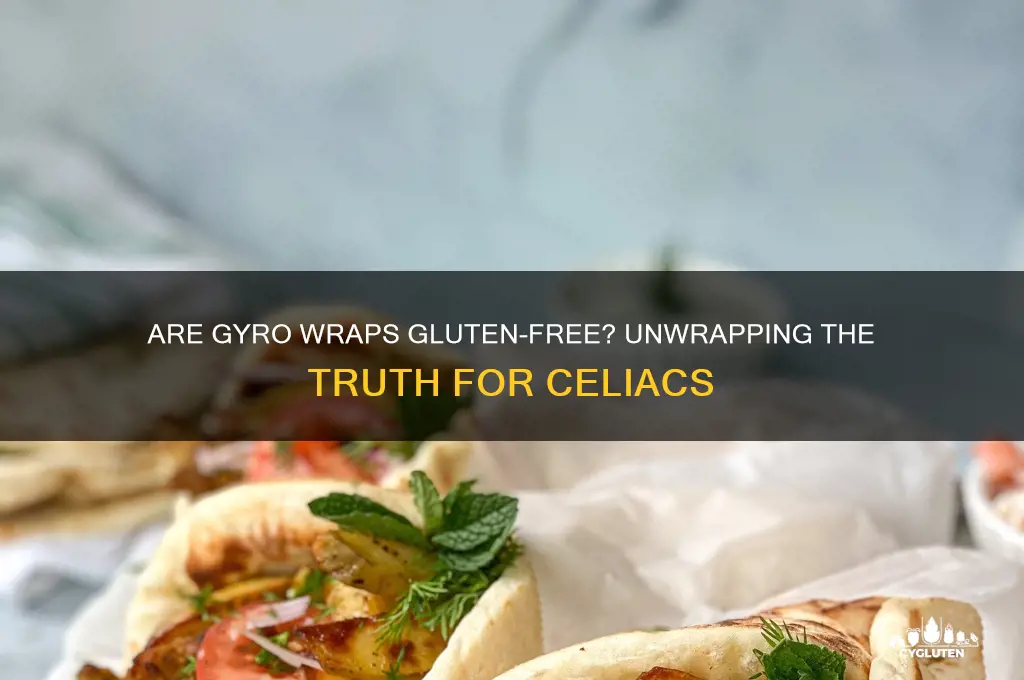 are gyro wraps gluten free