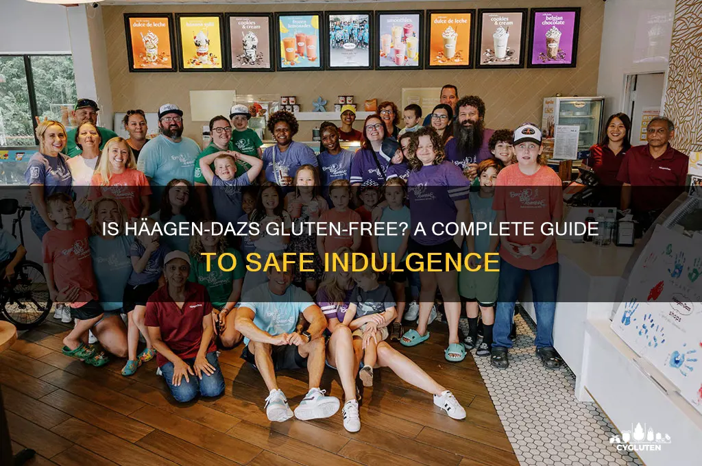 are haagen daz gluten free