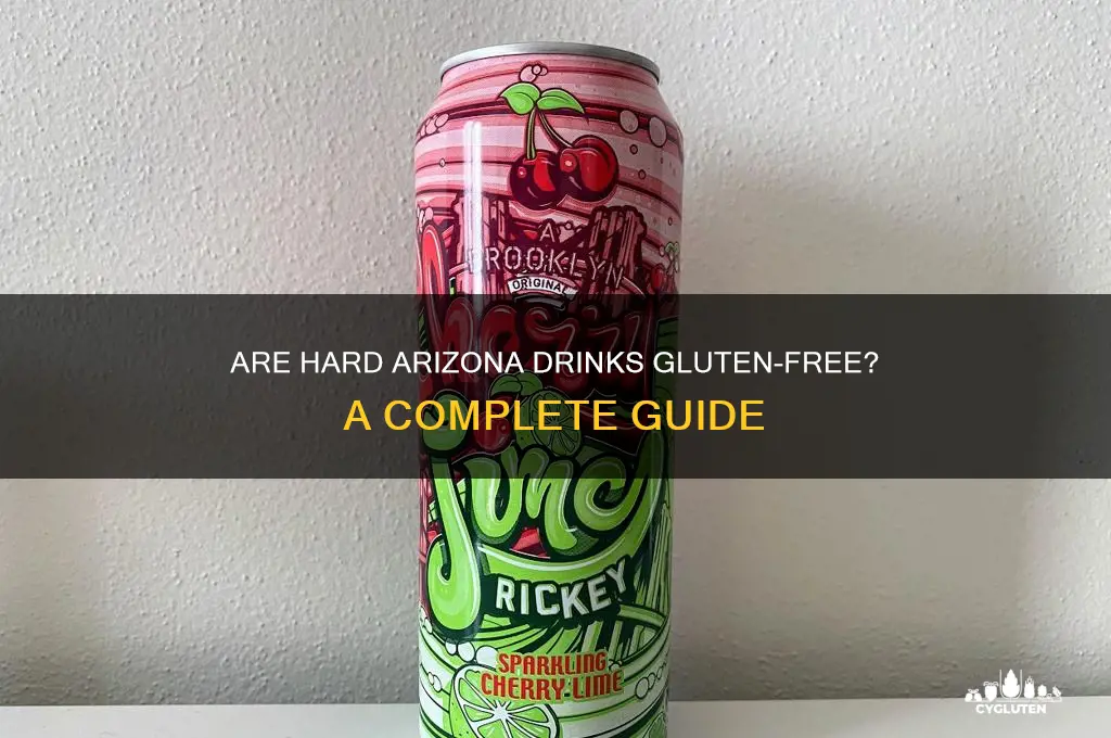 are hard arizona gluten free