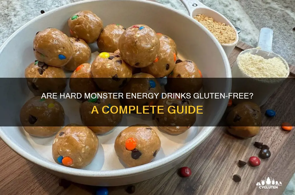 are hard monster gluten free