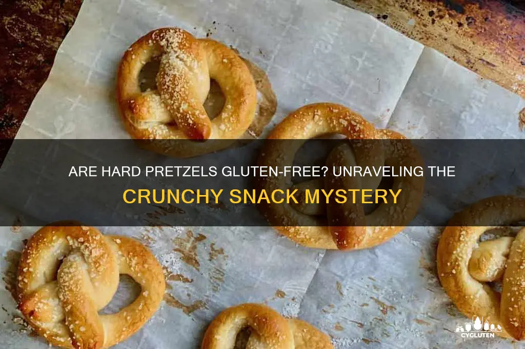 are hard pretzels gluten free