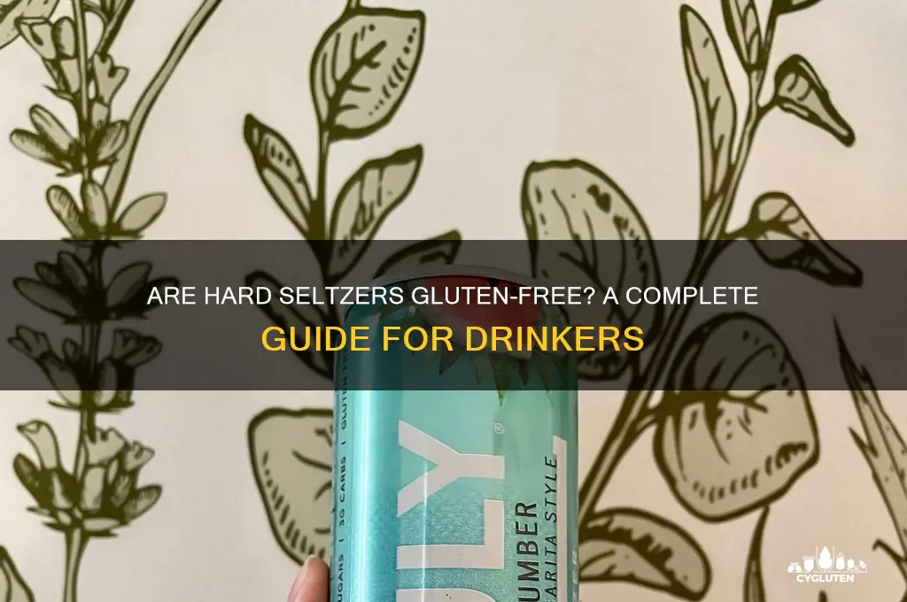 are hard seltzer gluten free