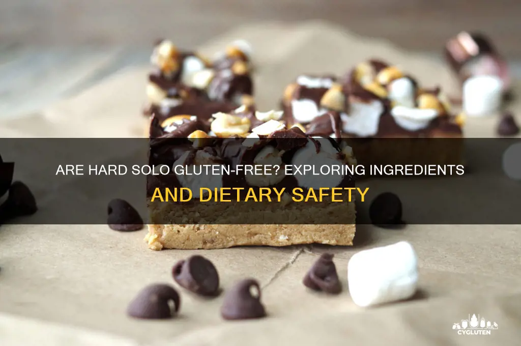 are hard solo gluten free