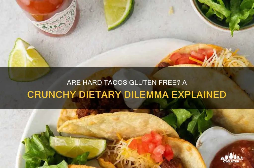 are hard tacos gluten free