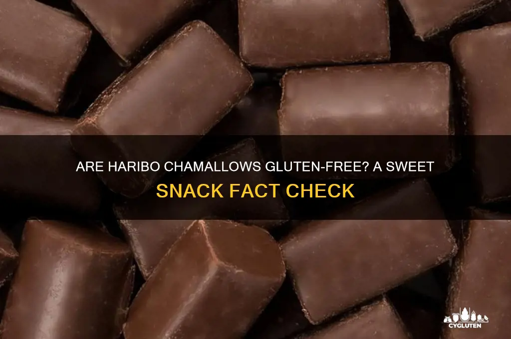 are haribo chamallows gluten free