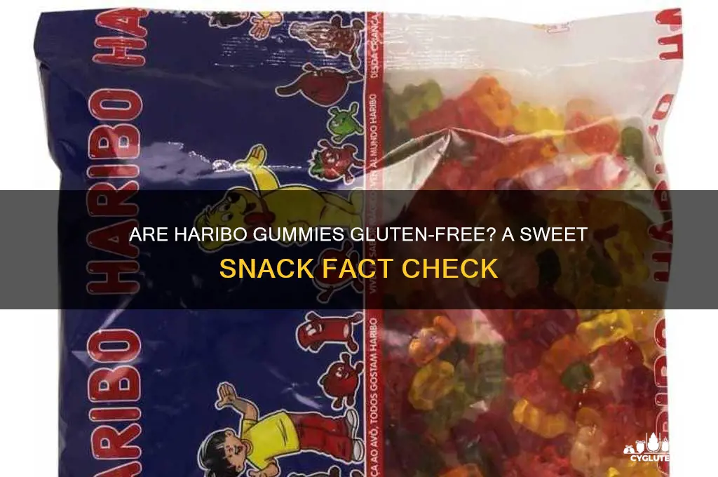 Are Haribo Gluten Free