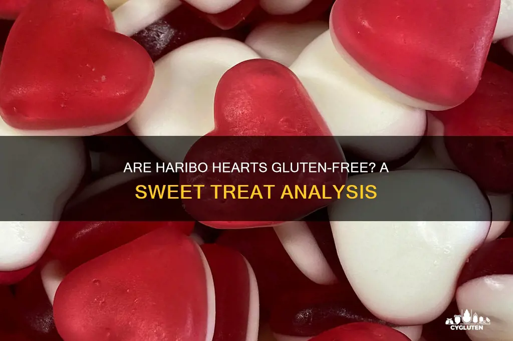 are haribo hearts gluten free