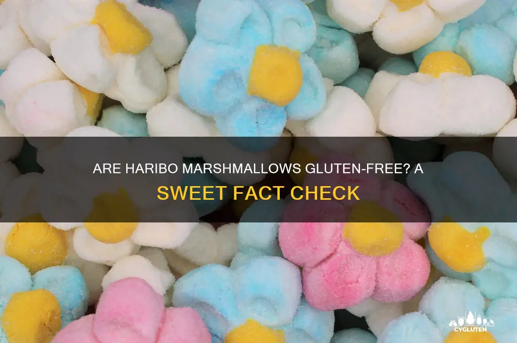 are haribo marshmallows gluten free