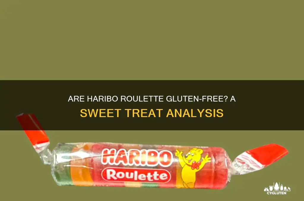 are haribo roulette gluten free