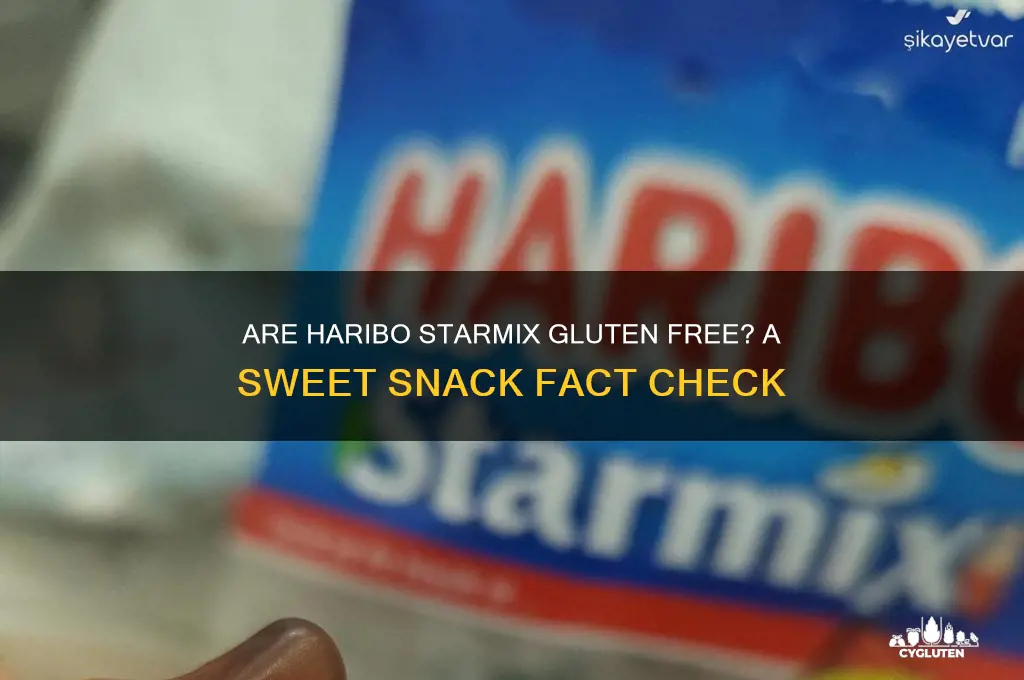 are haribo starmix gluten free
