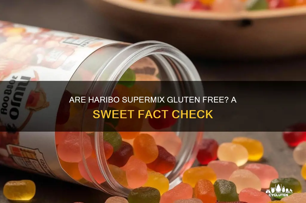 are haribo supermix gluten free