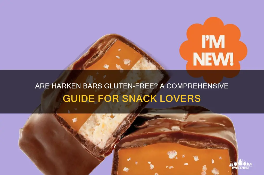 are harken bars gluten free