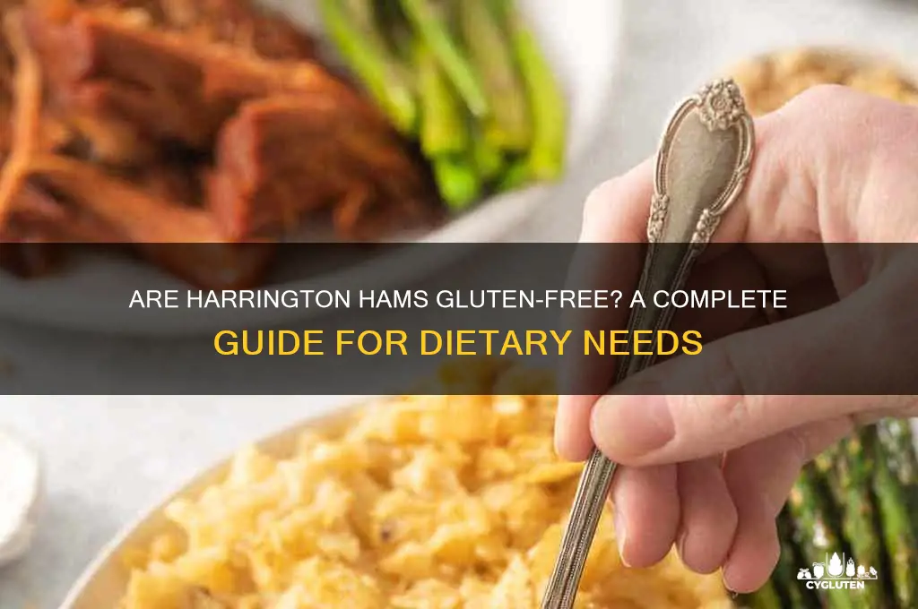 are harrington hams gluten free