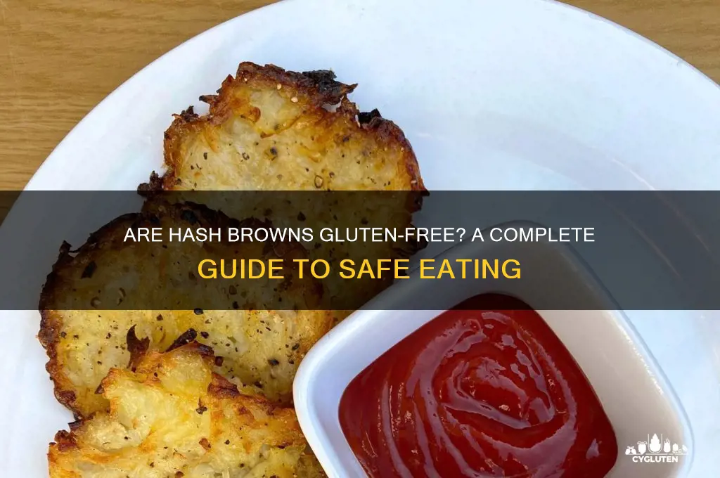 are hash briwns gluten free