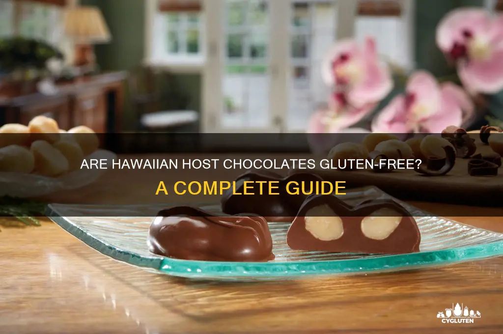 are hawaiian host gluten free