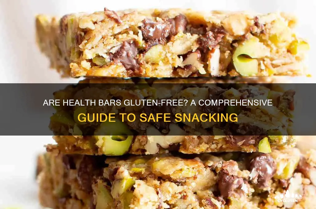 are health bars gluten free