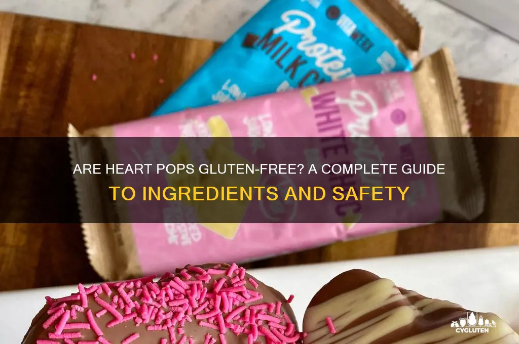 are heart pops gluten free